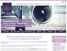 Tablet Screenshot of elysis.fr